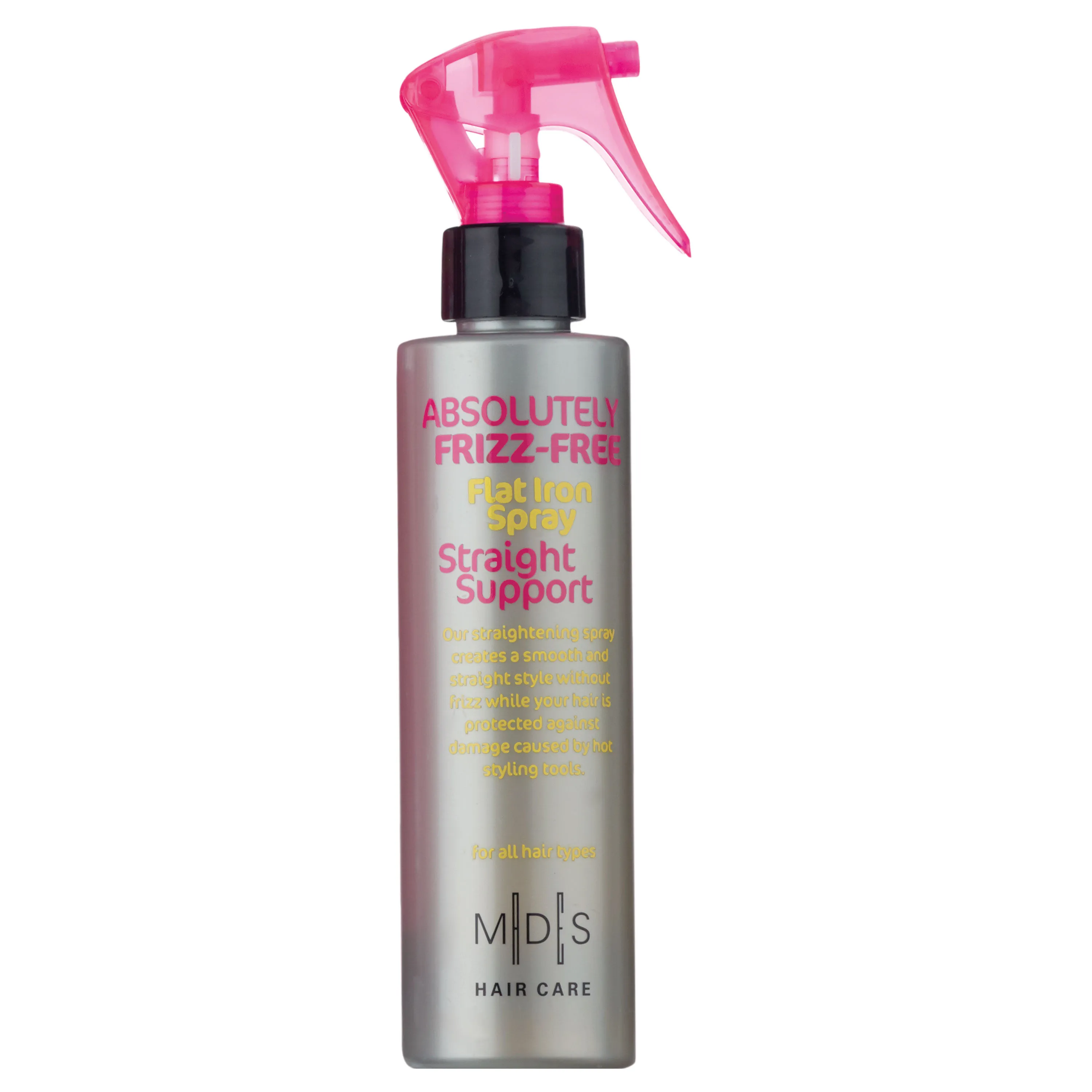 MADES Hair Care Absolutely Anti Frizz Flat Iron Spray Straight Support