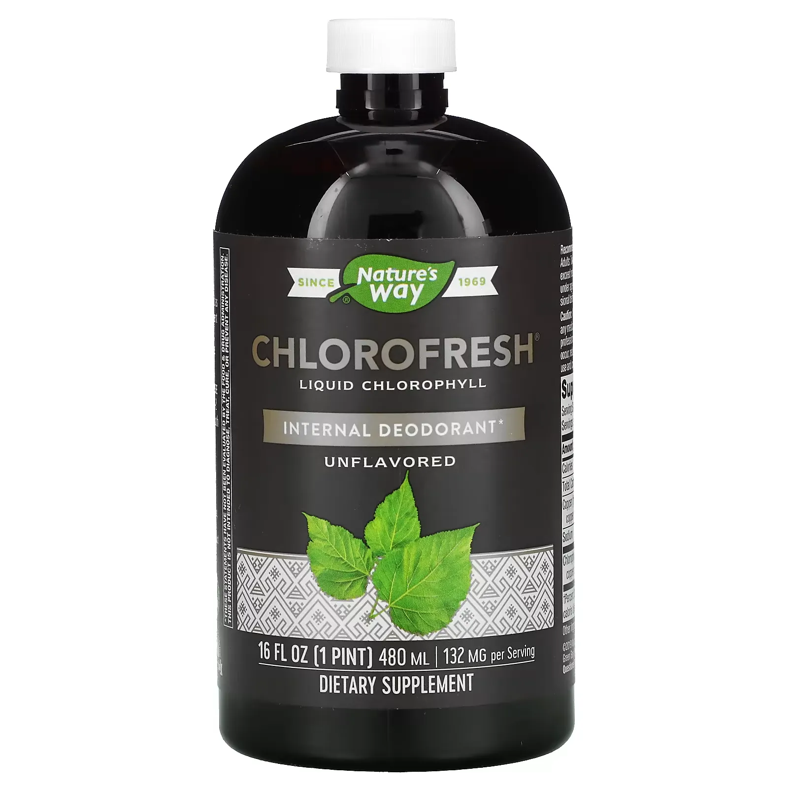 Chlorofresh, Liquid Chlorophyll, Unflavored, 16 fl oz (480 ml)