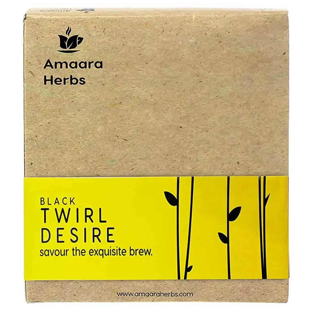 Amaara Herbs Black Twirl Desire,  Unflavoured  50 g