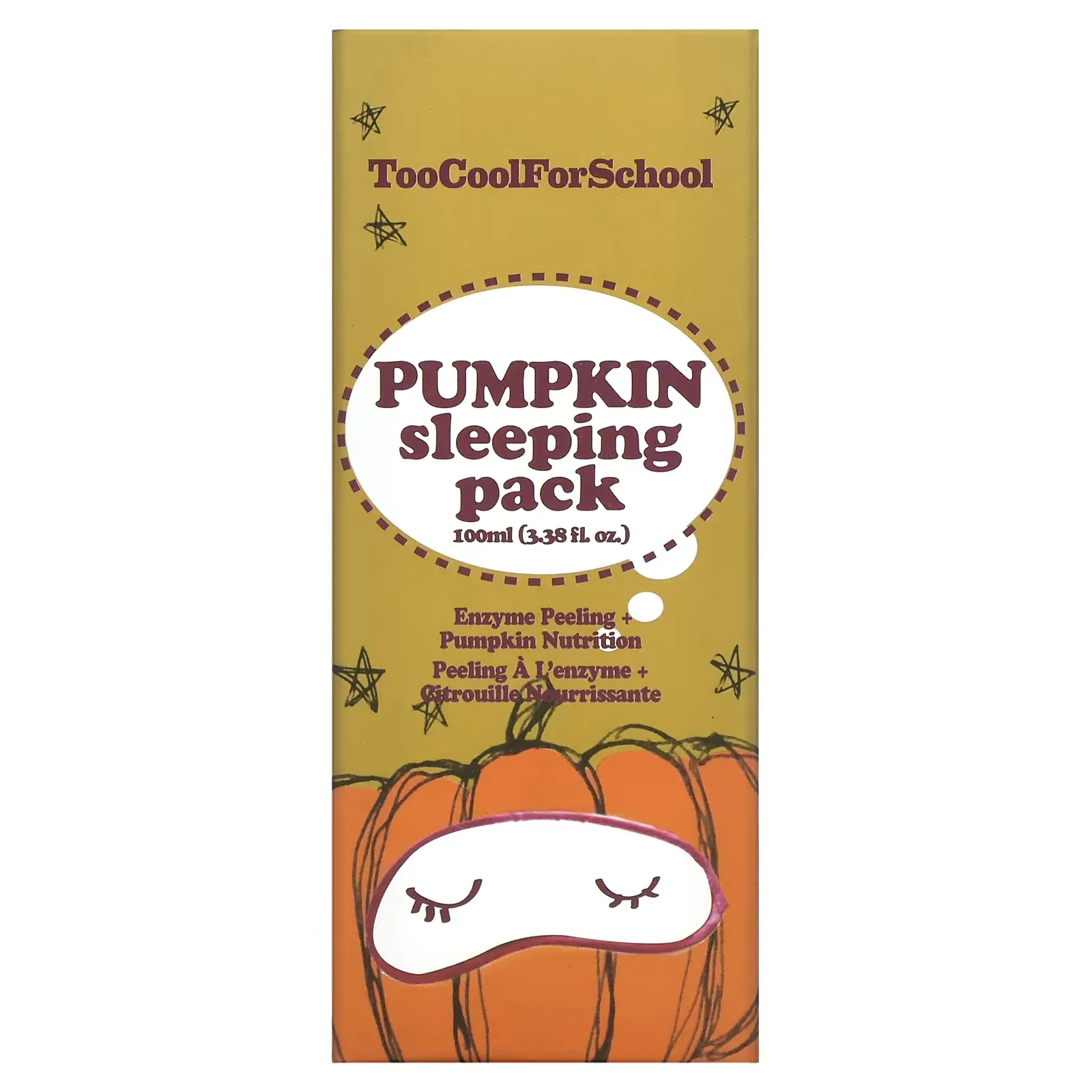 Pumpkin Sleeping Pack, 3.38 fl oz (100 ml)