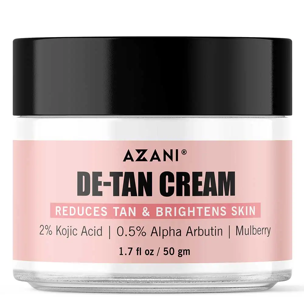 Azani Active Care De-Tan Cream,  50 g  Reduces Tan & Brightens Skin