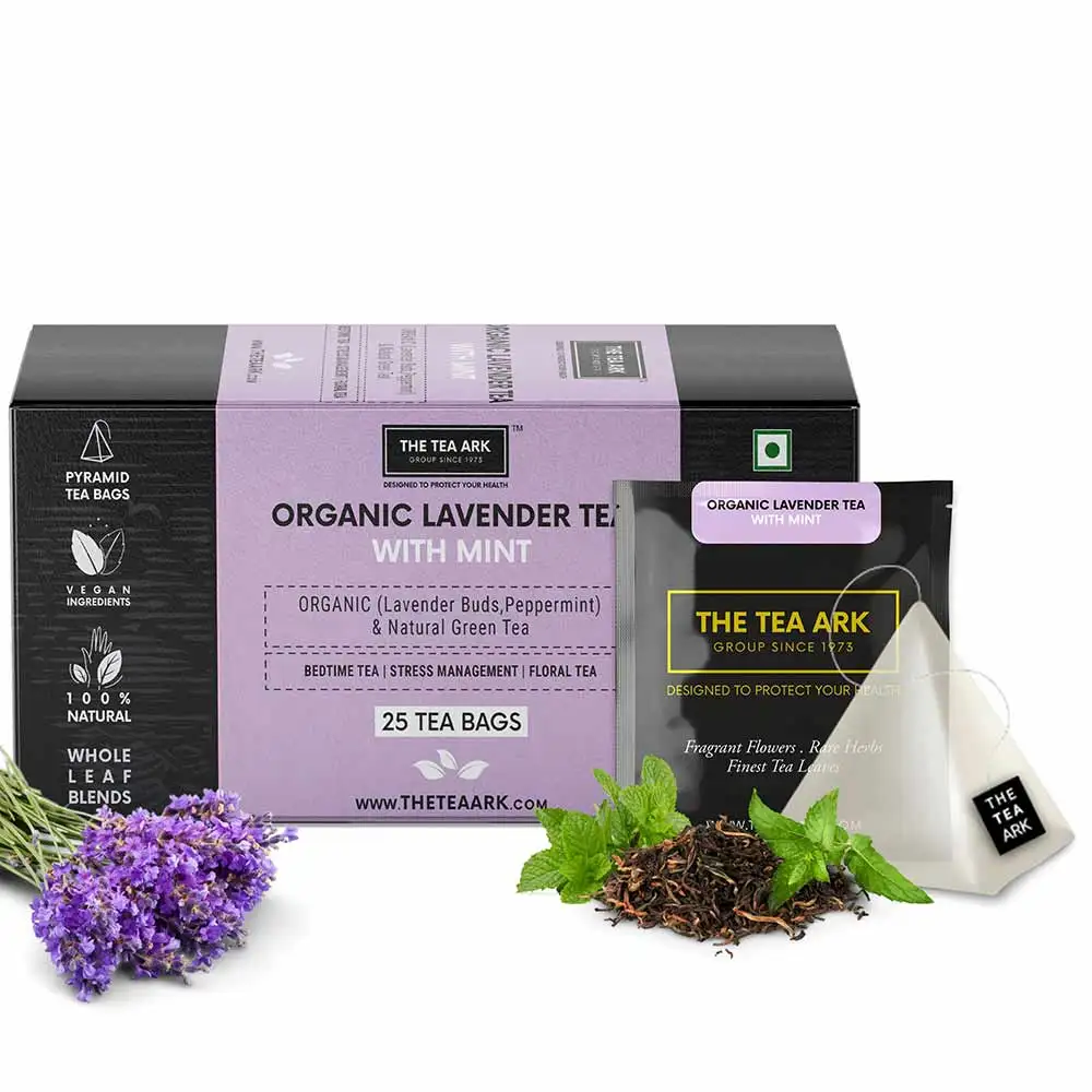 The Tea Ark Organic Lavender Tea,  Mint  25 Tea Bag(s)