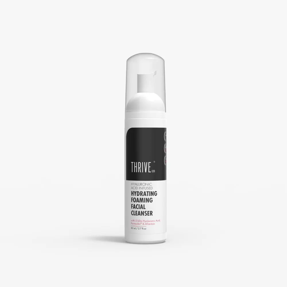 Thriveco Hydrating Foaming Cleanser | 80Ml | Ultra-Mild, Daily Cleansing Foaming Face Wash