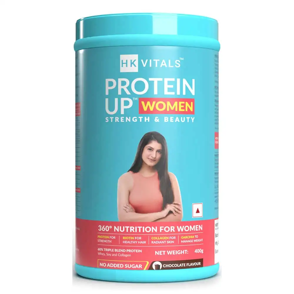 Healt HK Vitals ProteinUp Women Strength & Beauty,  0.88 lb  Chocolate