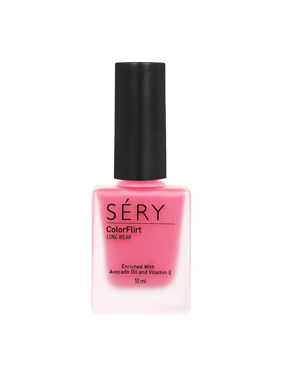 SERY Color Flirt Nail Enamel Matte Salmon Brick