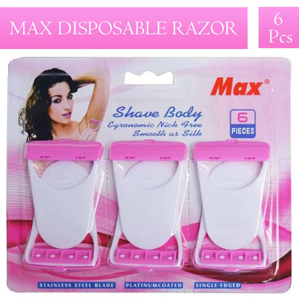 Max Soft Razor Pack of 6