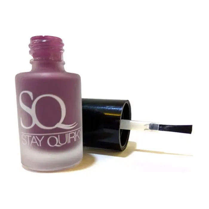 Stay Quirky Nail Polish, Matte Finish, Mauve - The little Matt-maid 1065 (6 ml)