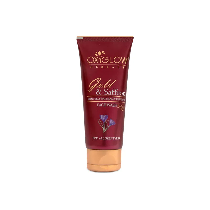 Oxyglow Herbals Gold & Saffron Face Wash