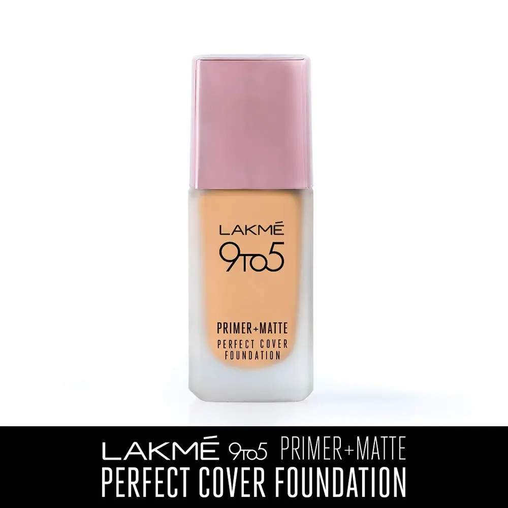 Lakme 9to5 P+M Perfect Cover Foundation W110 Warm Light 25ml