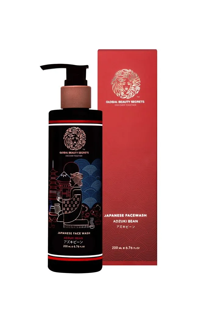 Global Beauty Secrets Japanese Adzuki Bean Face Wash