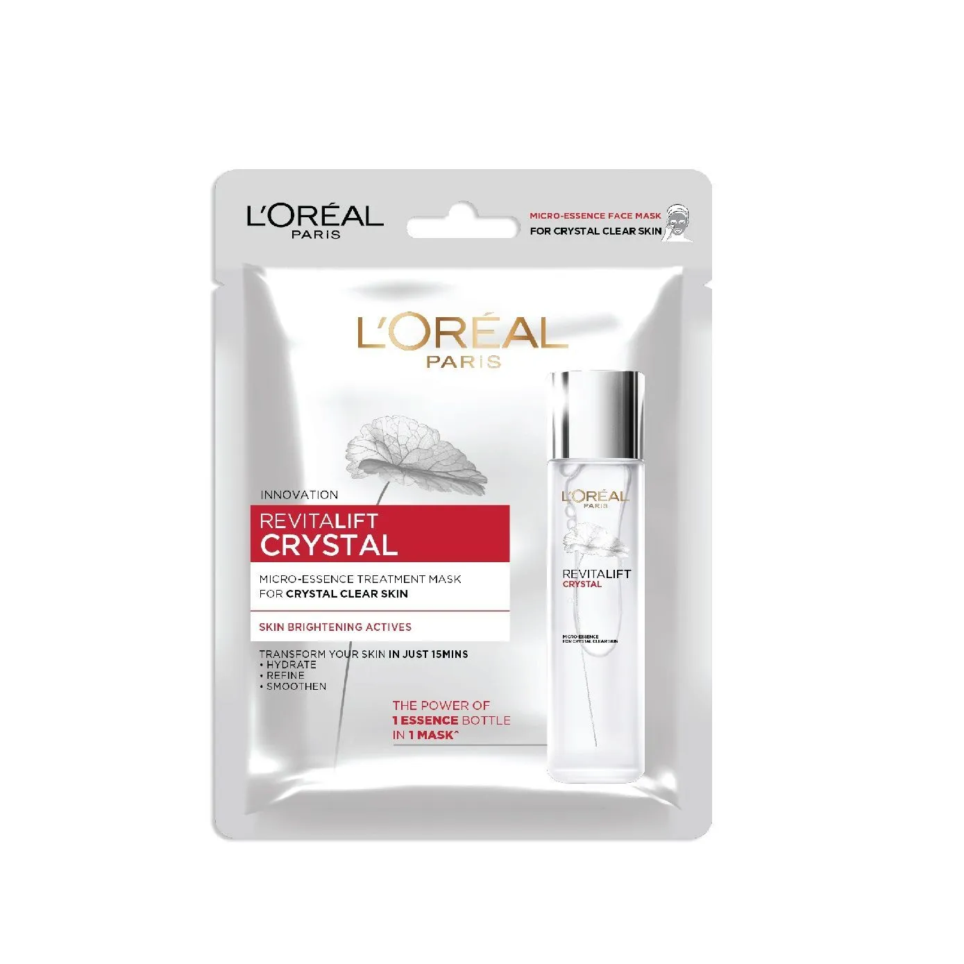 L'Oreal Paris Revitalift Crystal Micro-Essence Brightening Sheet Mask