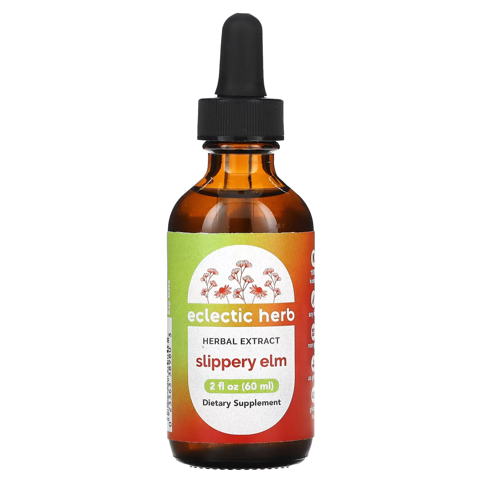 Slippery Elm Extract, 2 fl oz (60 ml)