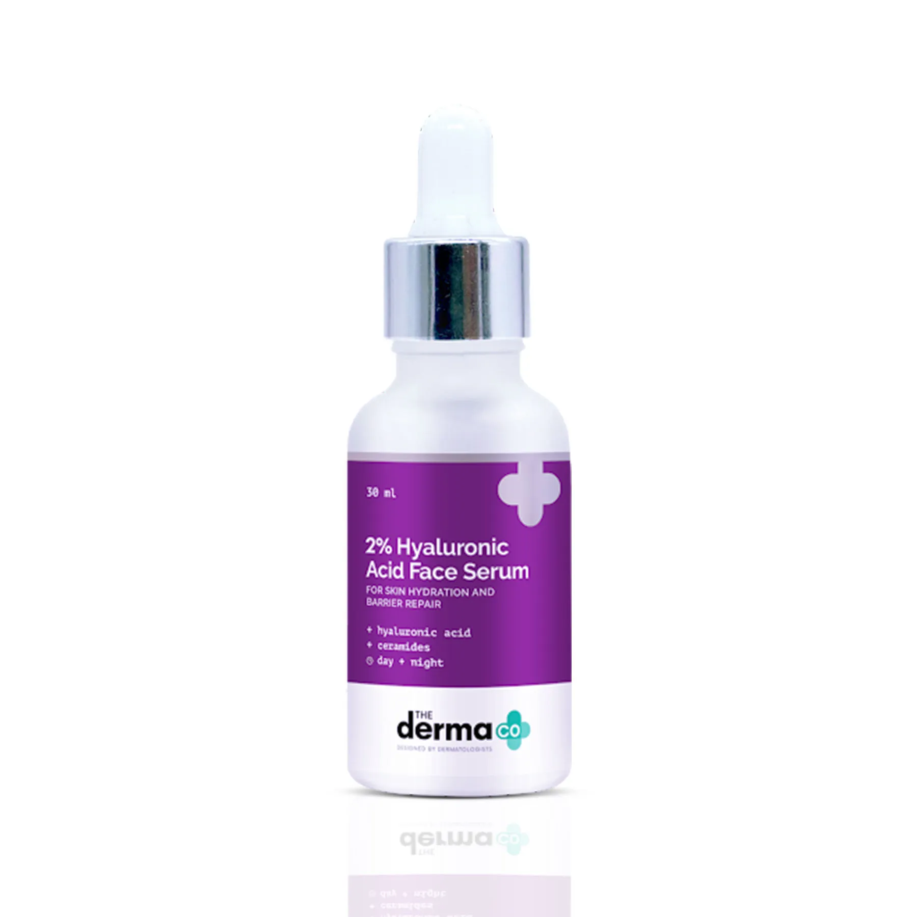 The Derma Co 2% Hyaluronic Acid Face Serum For Skin Hydration & Barrier Repair