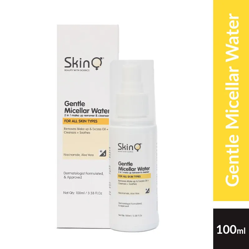 SkinQ Gentle Micellar Water, An Active Makeup Remover And Cleanser For Indian Skin