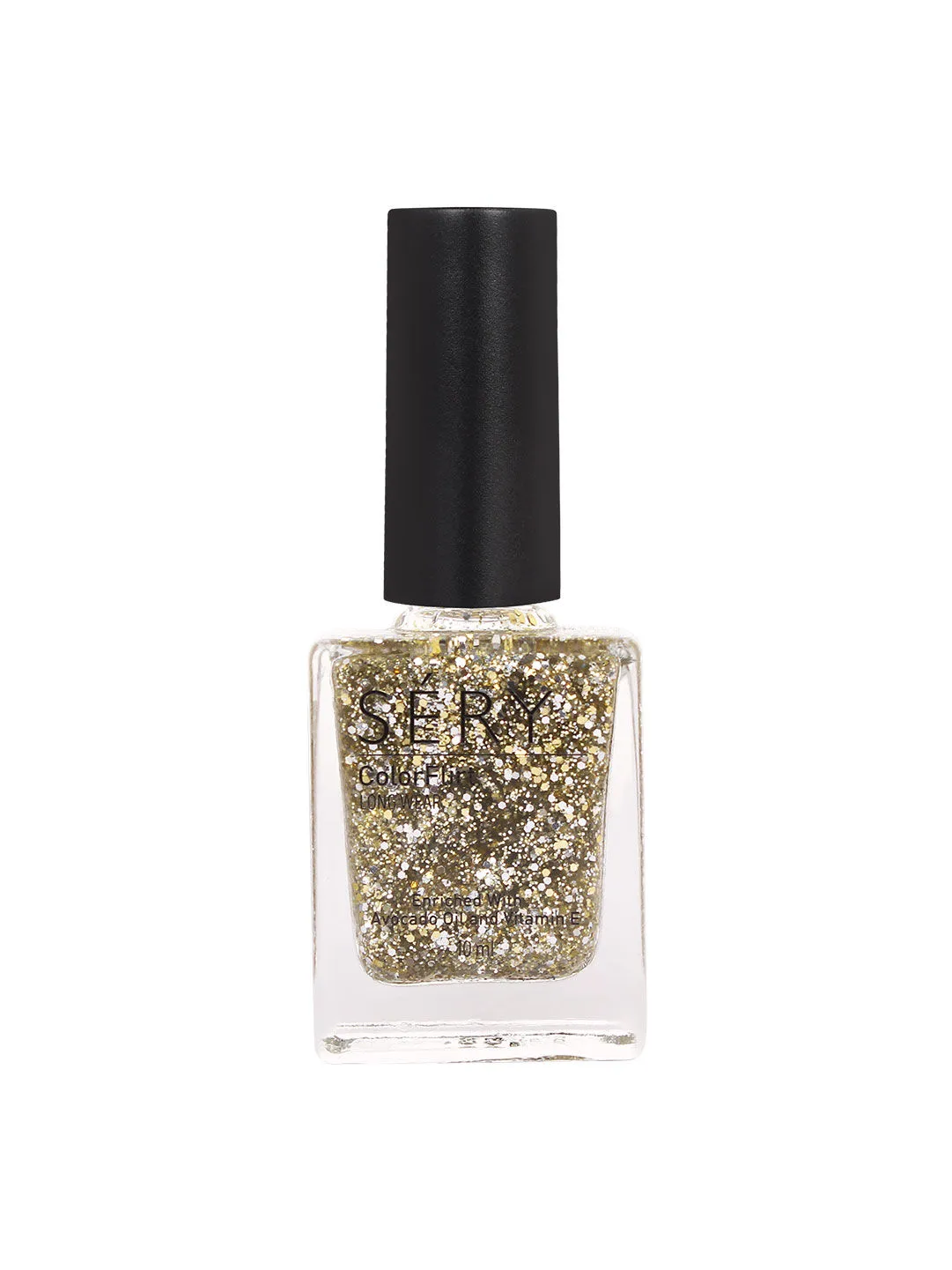 SERY Color Flirt Nail Enamel Gold Sheen