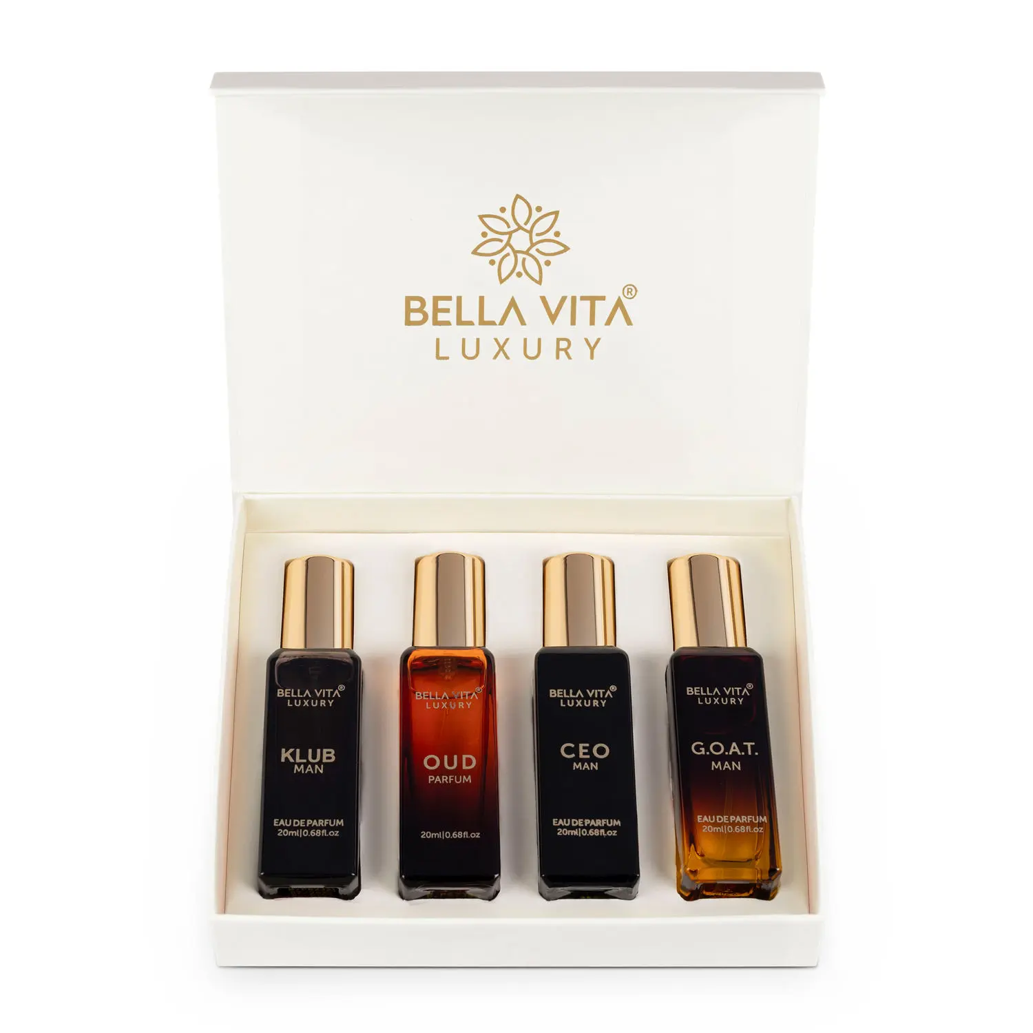 Bella Vita Organic Perfumes Gift Set for Men(80ml)