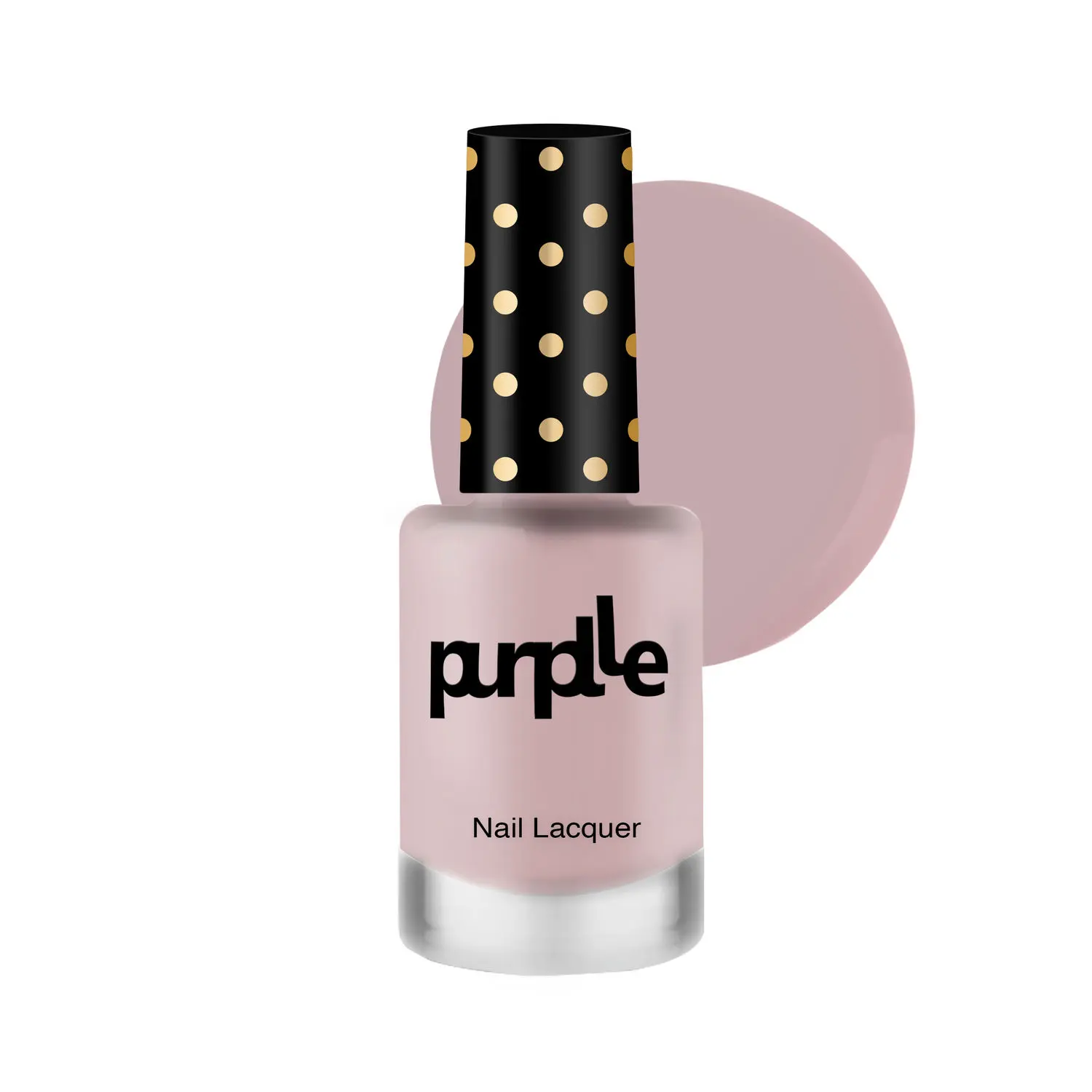 Purplle Nail Lacquer, Pink, Matte - High On Fries 18 | No streaks | Chip resistent | Long Lasting | One-swipe Application | Quick Drying | Highly Pigmented (9 ml)