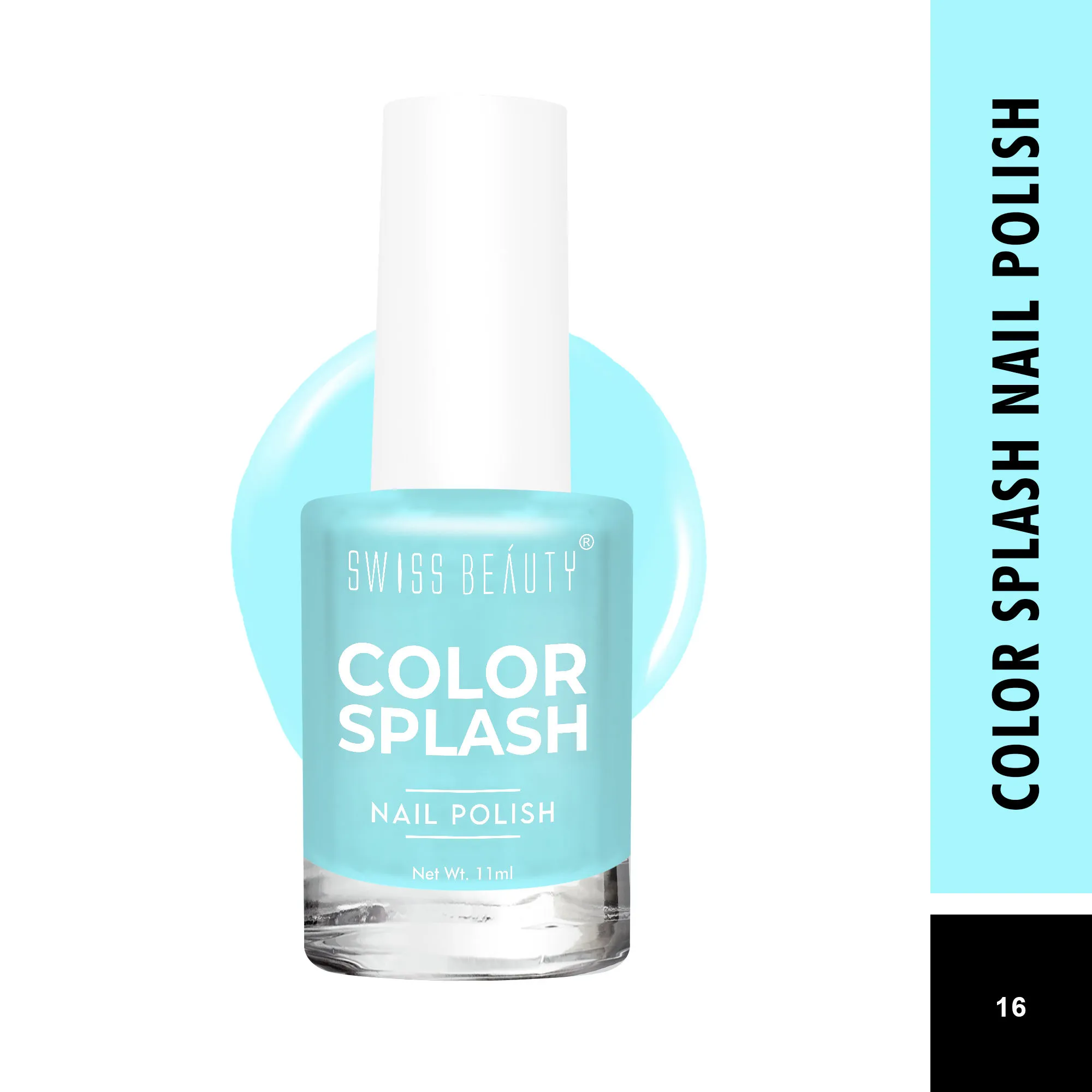 Swiss Beauty Color Splash Nail Polish - Shade-16