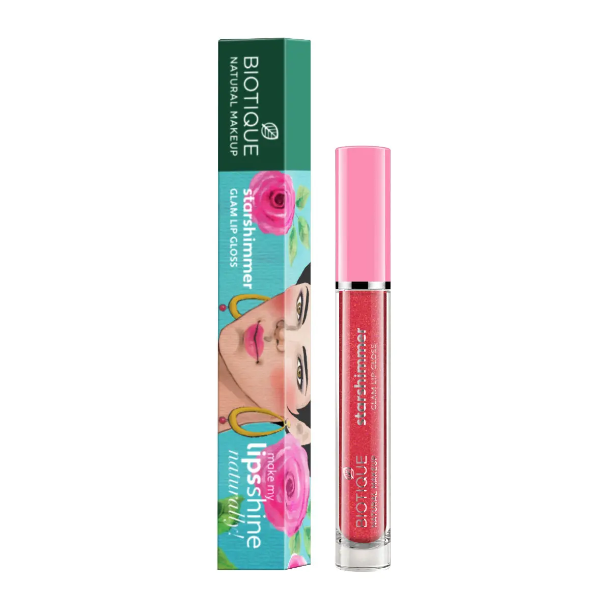 Biotique Natural Makeup Starshimmer Glam Lipgloss (Butterfly Wings)(3.5 ml)