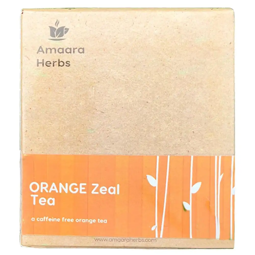 Amaara Herbs Orange Zeal,  Unflavoured  25 Tea Bag(s)