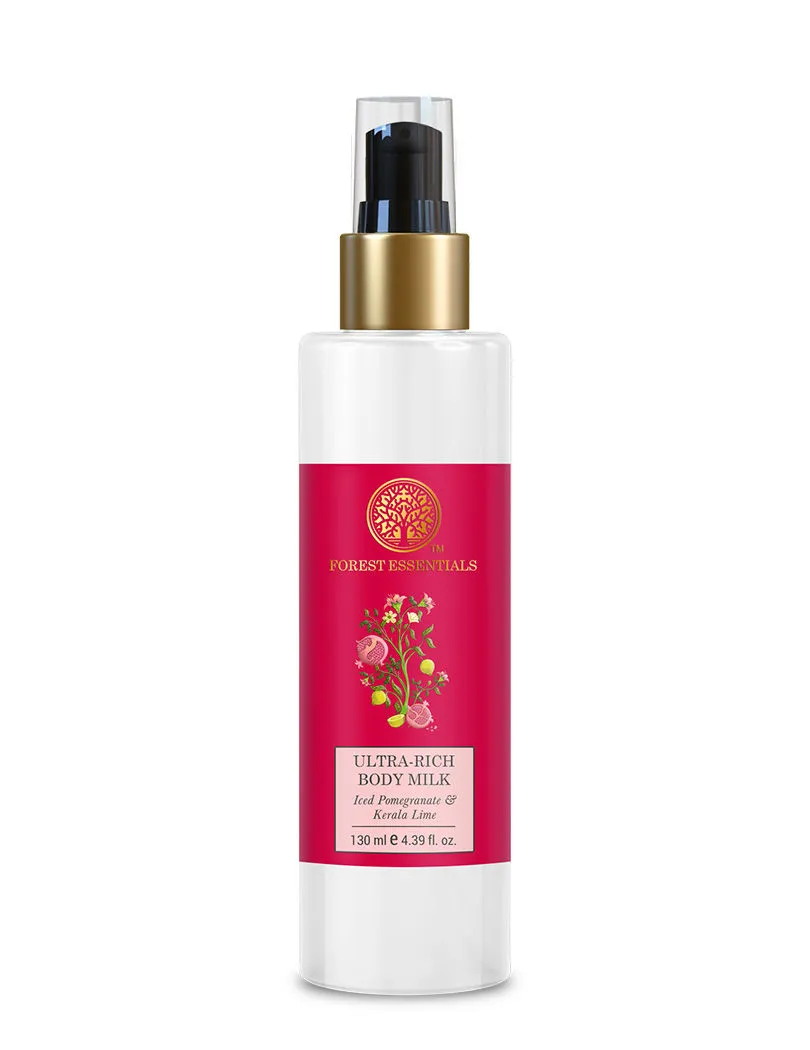 Forest Essentials Ultra Rich Body Lotion - Iced Pomegranate with Fresh Kerala Lime