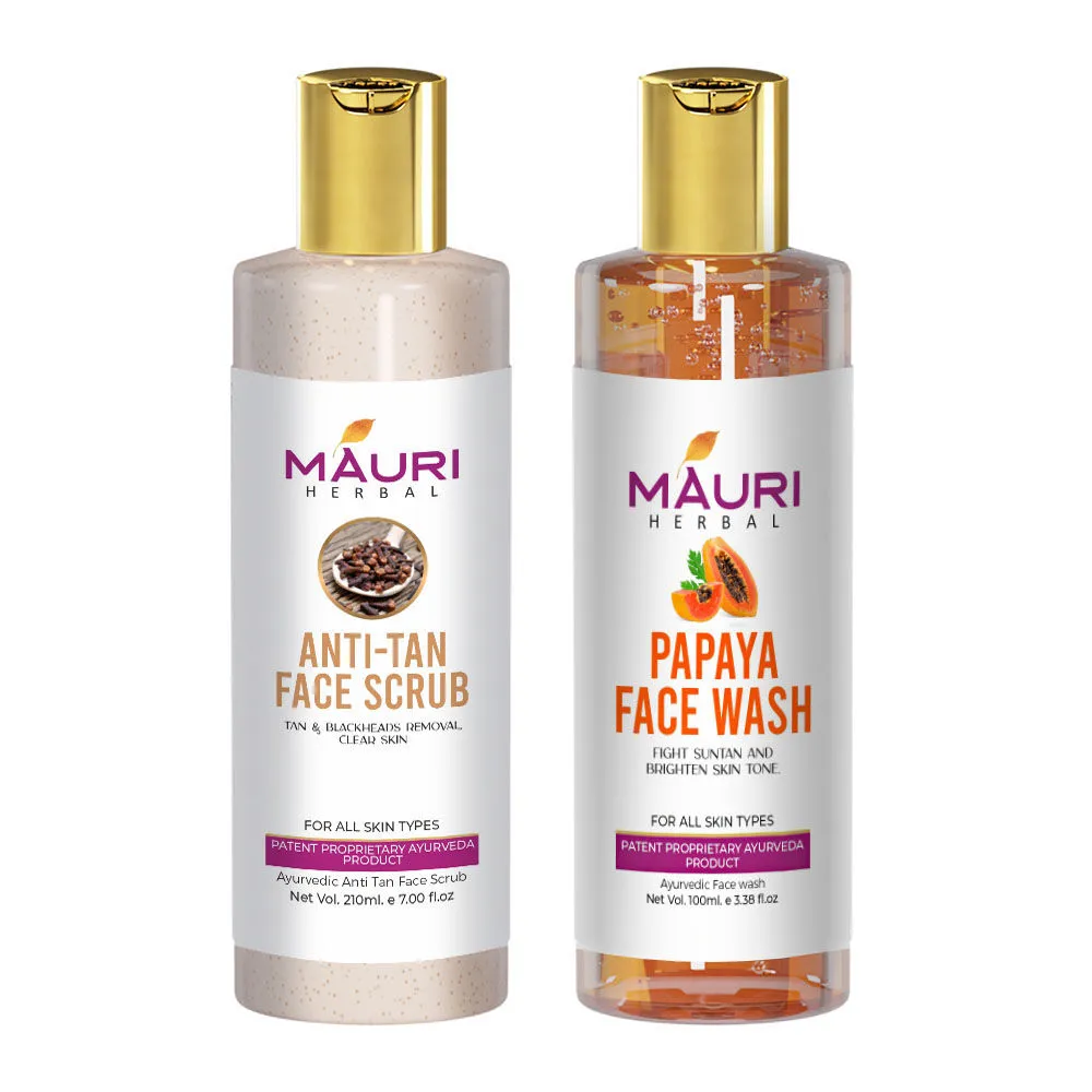 Mauri Herbal Anti Tan Combo