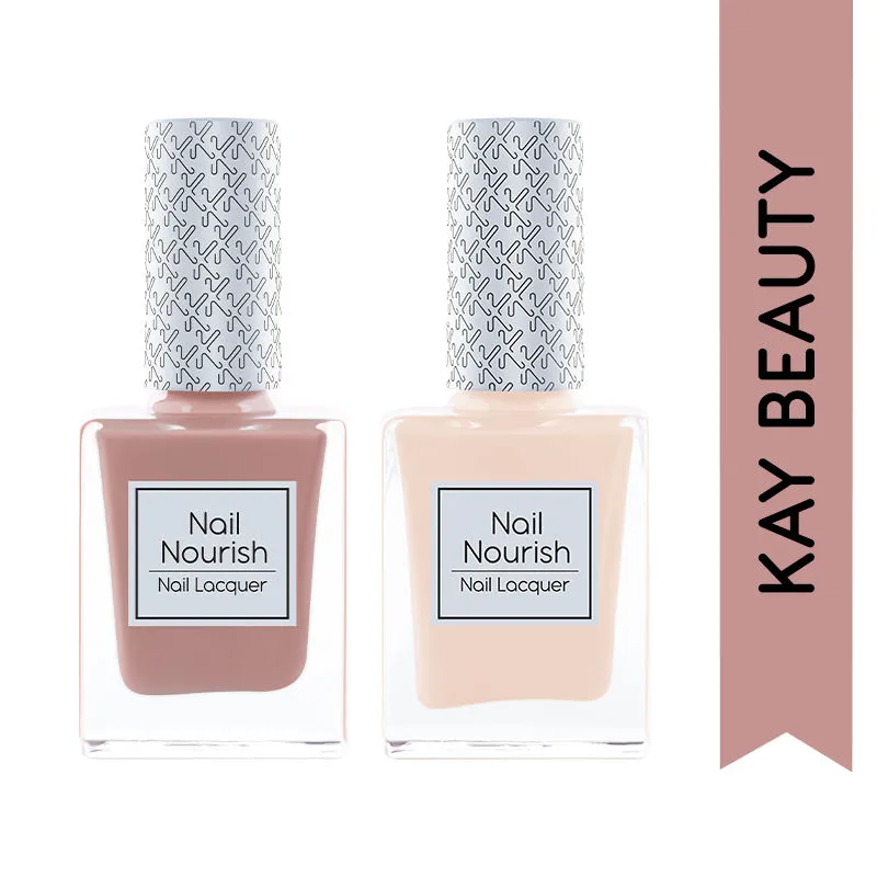 Kay Beauty Bare Essentials Nail Enamel Combo