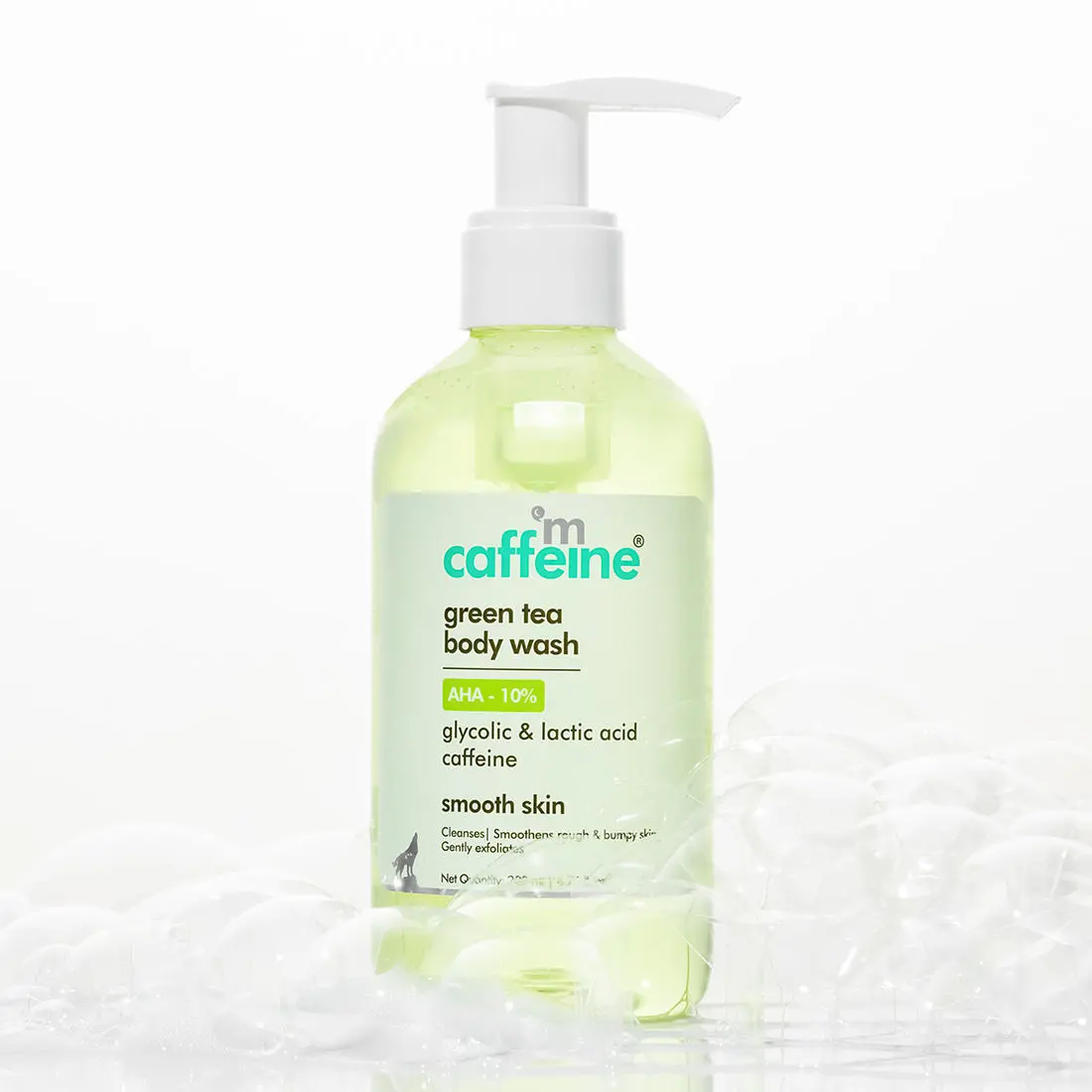 mCaffeine Green Tea Body Wash With AHA -10%