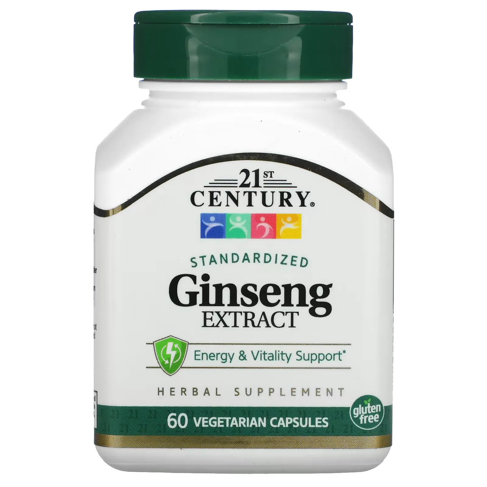 Standardized Ginseng Extract, 60 Vegetarian Capsule