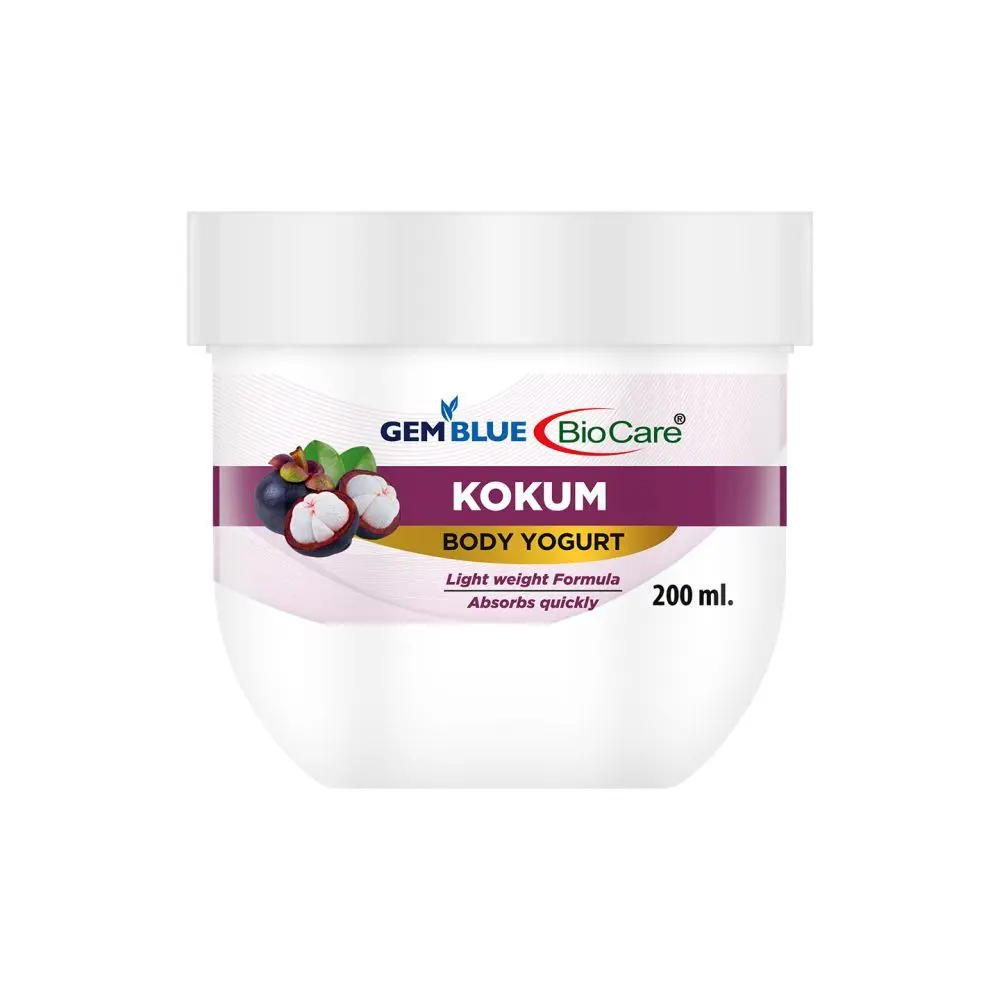 Gemblue Biocare Kokum Body yogurt, (200 ml)