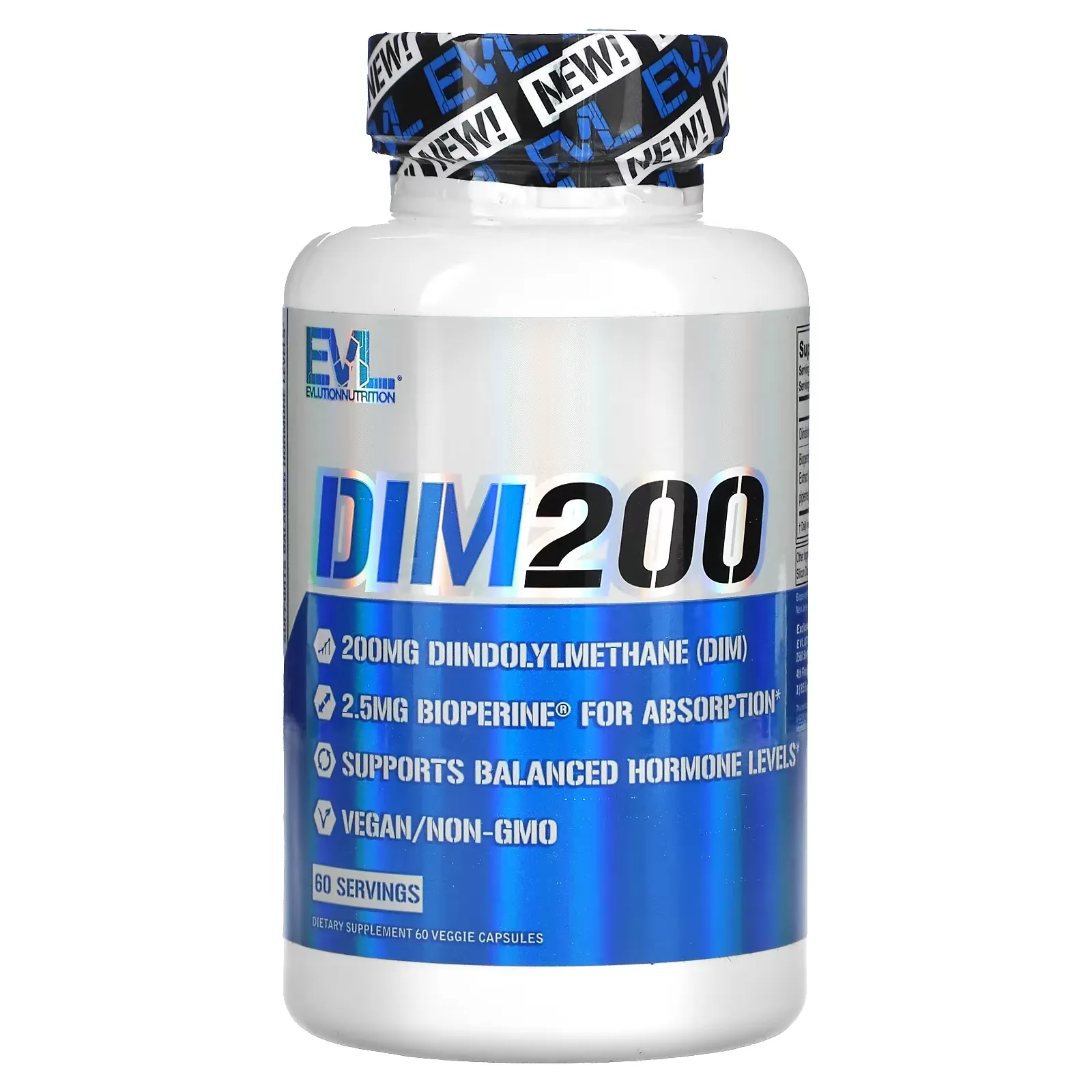 DIM 200, 200 mg, 60 Veggie Capsules