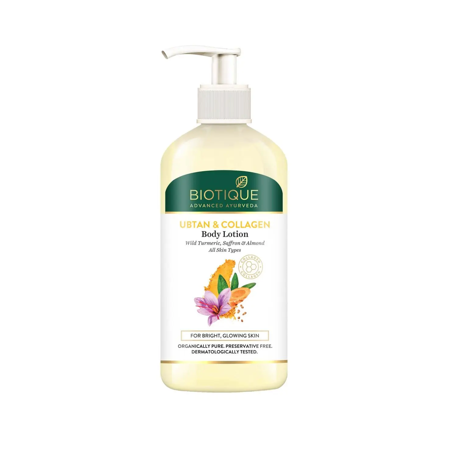 BIOTIQUE UBTAN & COLLAGEN Body Lotion (300 ml)