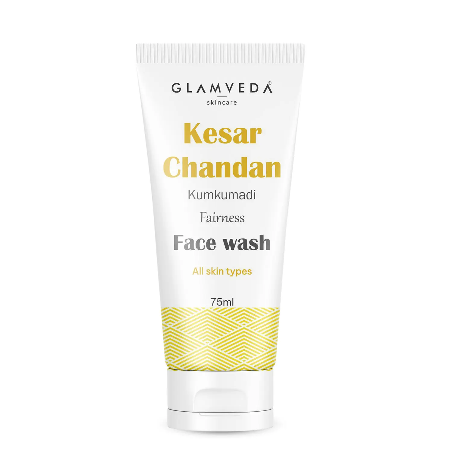 Glamveda Kesar Chandan Kumkumadi Skin Fairness Face wash (75 ml)