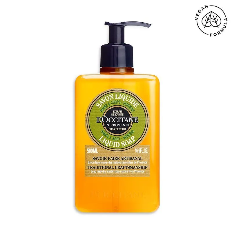 L'Occitane Shea Butter Hands & Body Verbena Liquid Soap