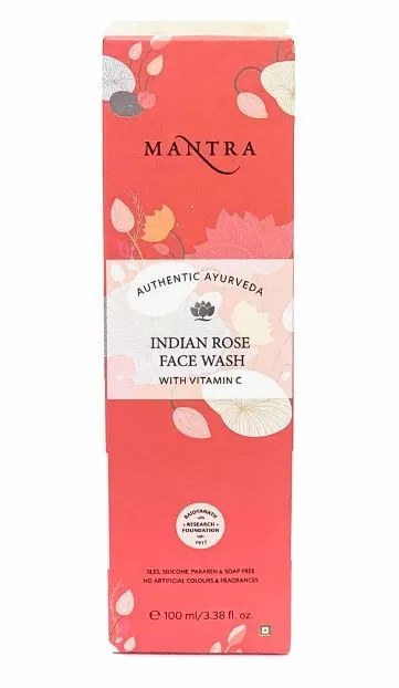 Mantra Herbal Indian Rose Face Wash with Vitamin C