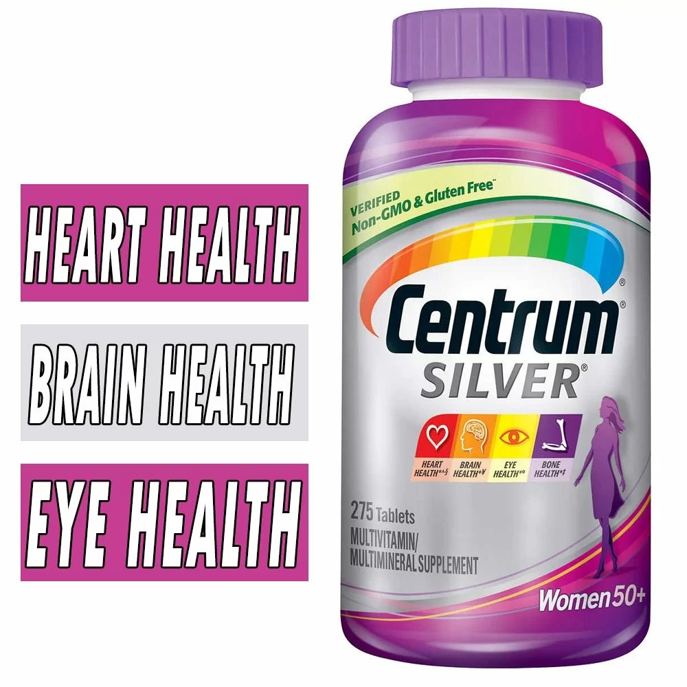 Centrum Silver Women 50+ - 275 Tablets