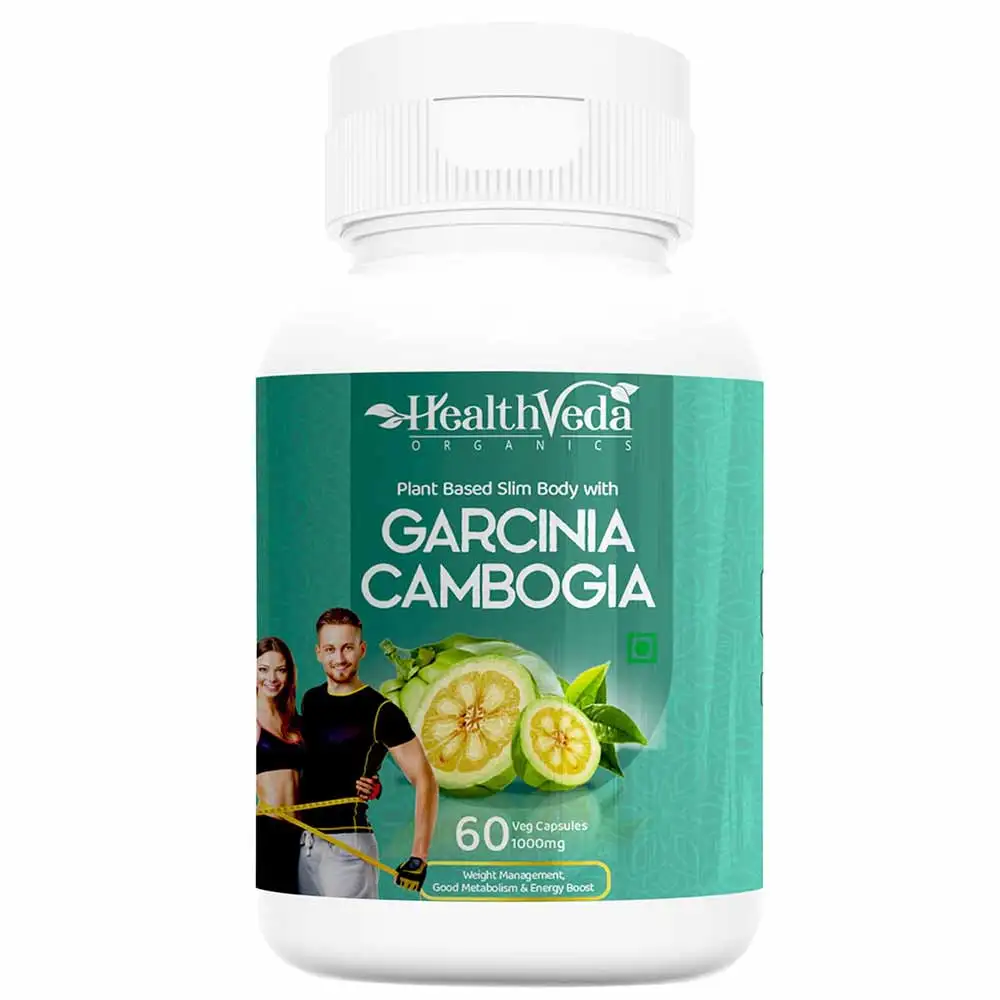 Health Veda Organics Garcinia Cambogia,  60 veggie capsule(s)