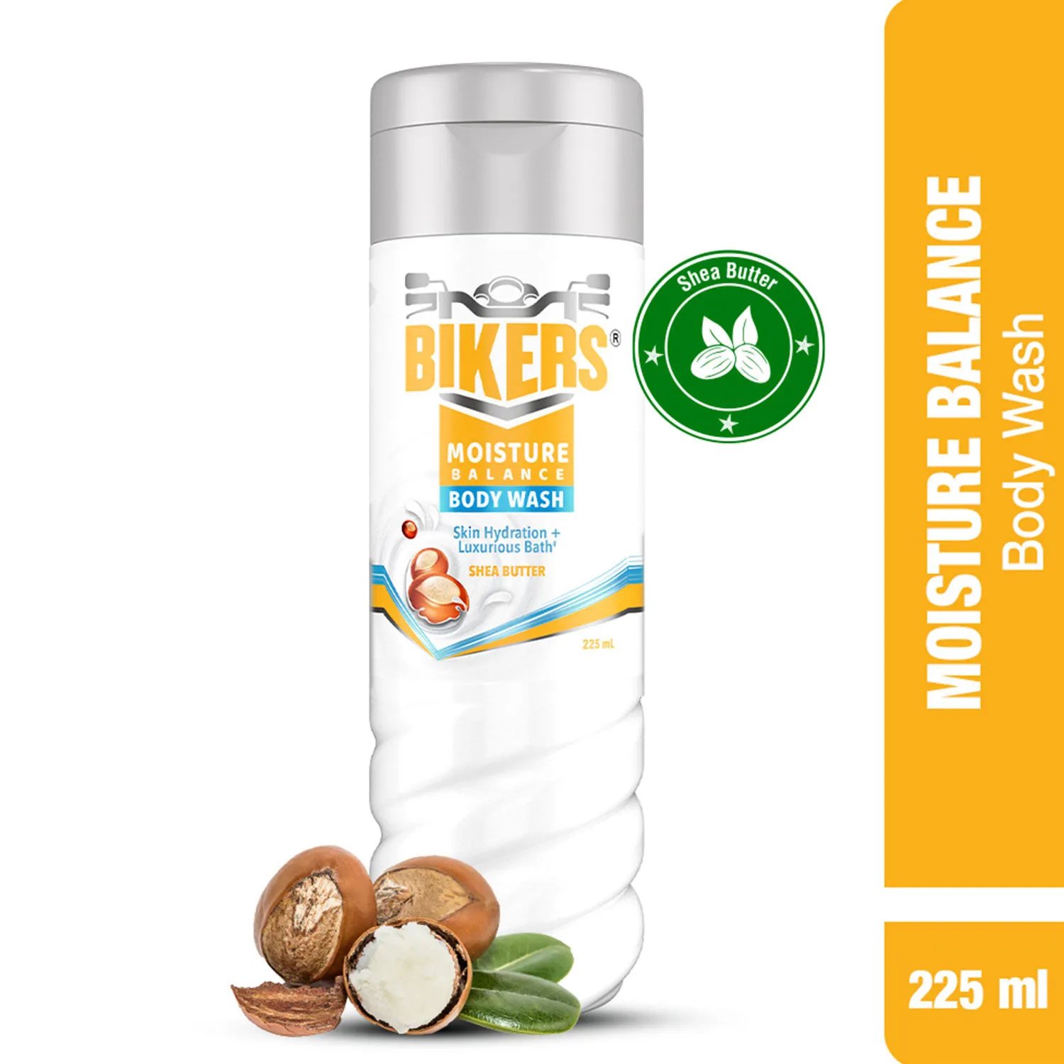 Biker's Moisture Balance Shea Butter Shower Gel