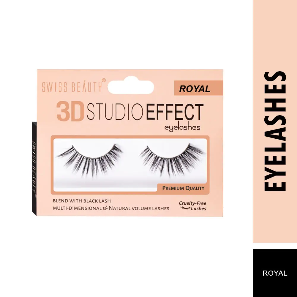 Swiss Beauty 3D Studio Effect Eyelashes - Royal