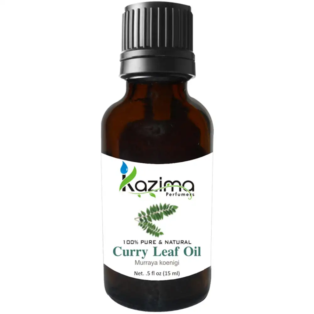 Kazima Curry Leaf Oil,  15 ml  100% Pure & Natural