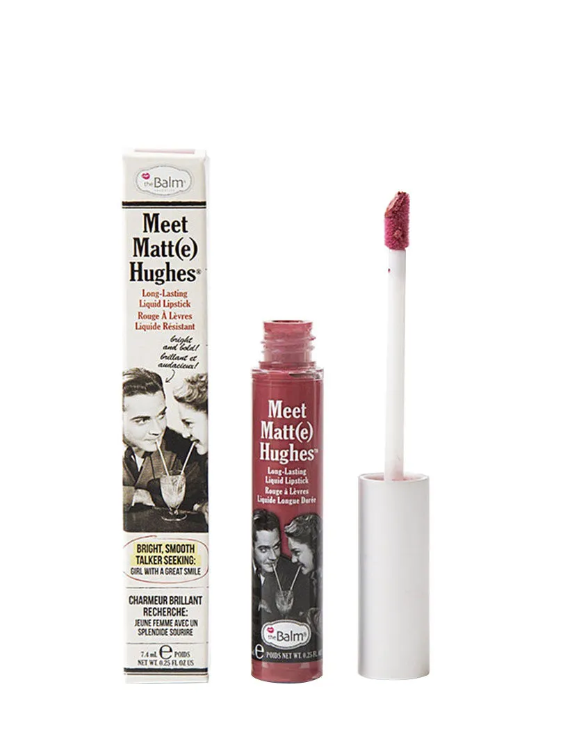 theBalm Meet Matt(e) Hughes Long Lasting Liquid Lipstick - Brilliant