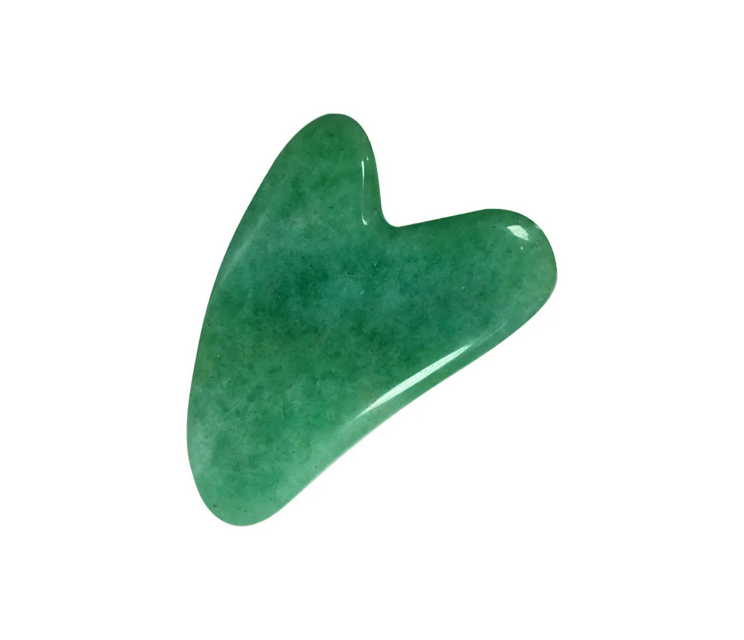 Love Earth Jade Gua Sha with Jade Gemstone for Dark Circles & Fine Line Reduction