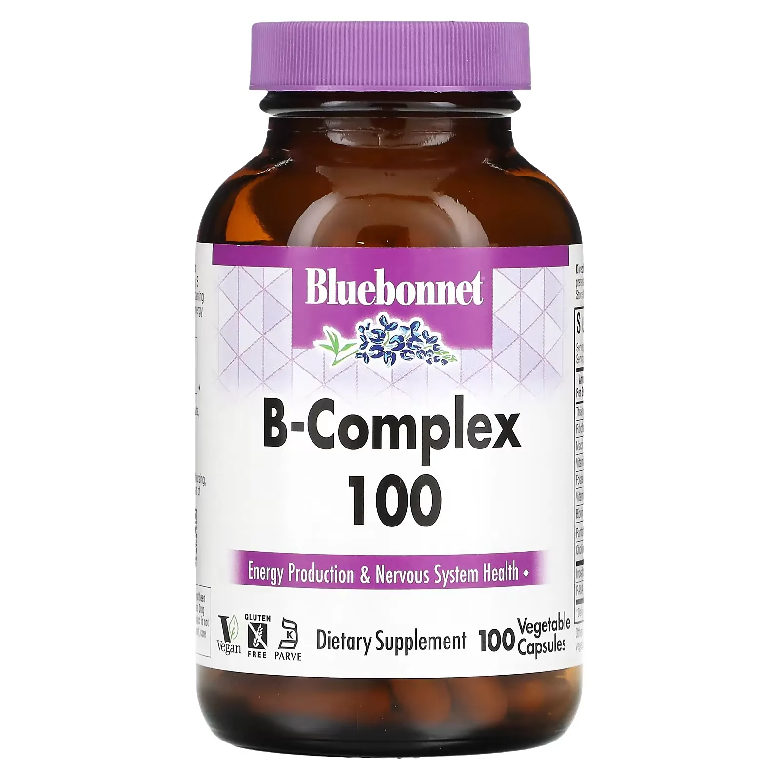 B-Complex 100, 100 Vegetable Capsules