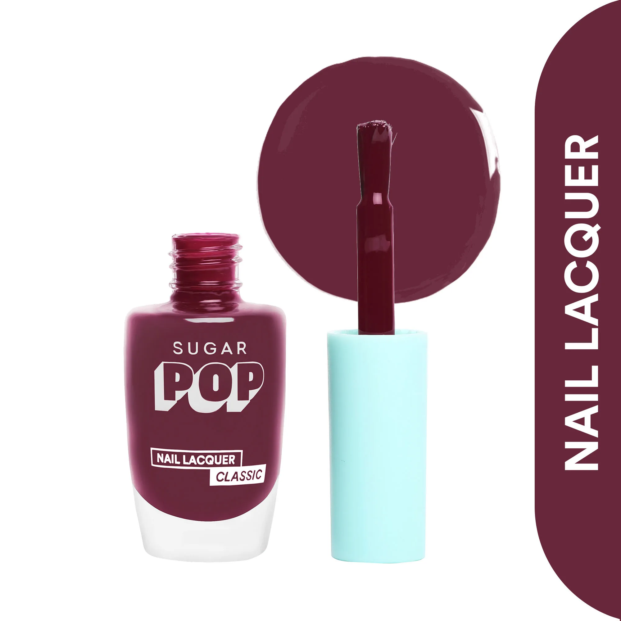 SUGAR POP Nail Lacquer - 22 Burgundy Bloom