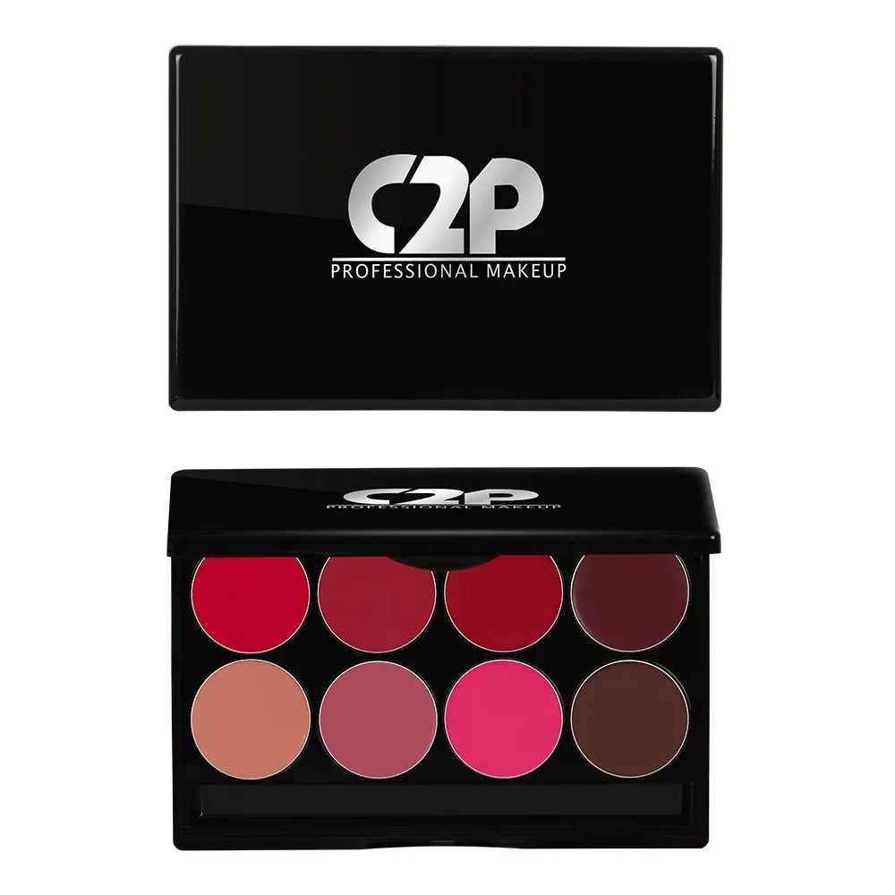 C2P Pro Professional Basic Makeup Kit Lips (8 in 1)