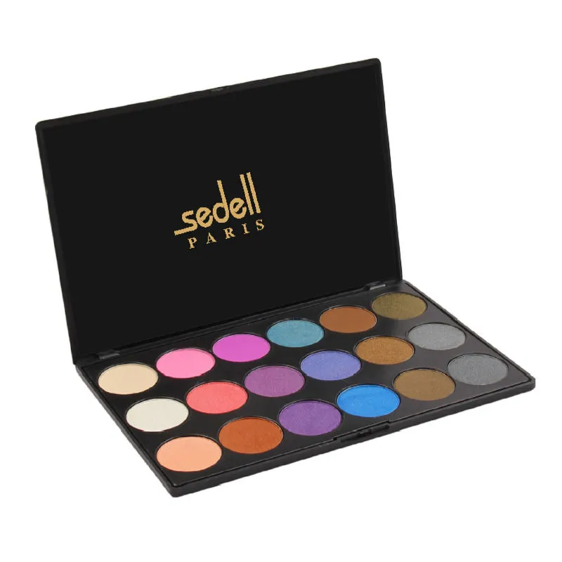 Sedell Professional Waterproof Shimmers Mattes Makeup Eye Shadow Palette Set of 18 Colors