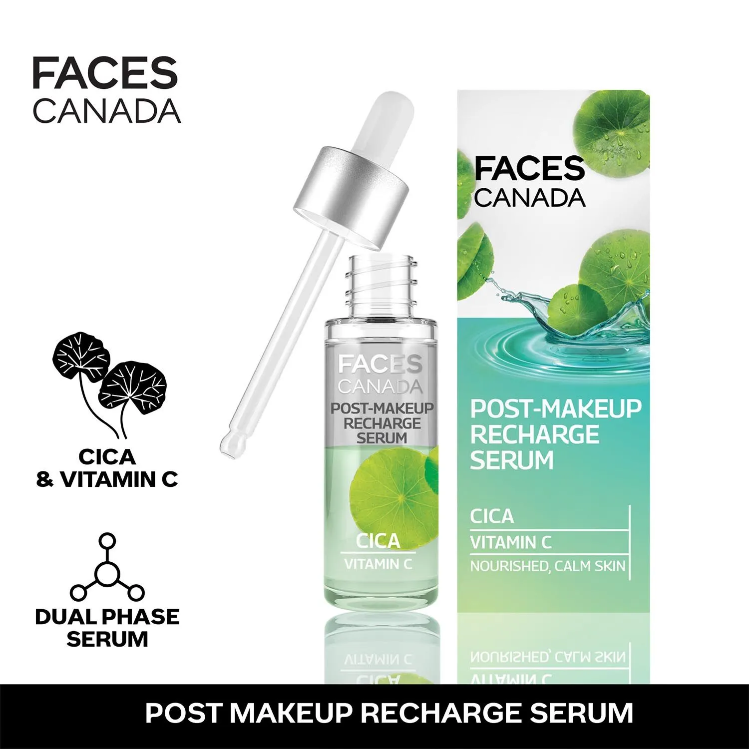 Faces Canada Post-Makeup Recharge Serum - Cica