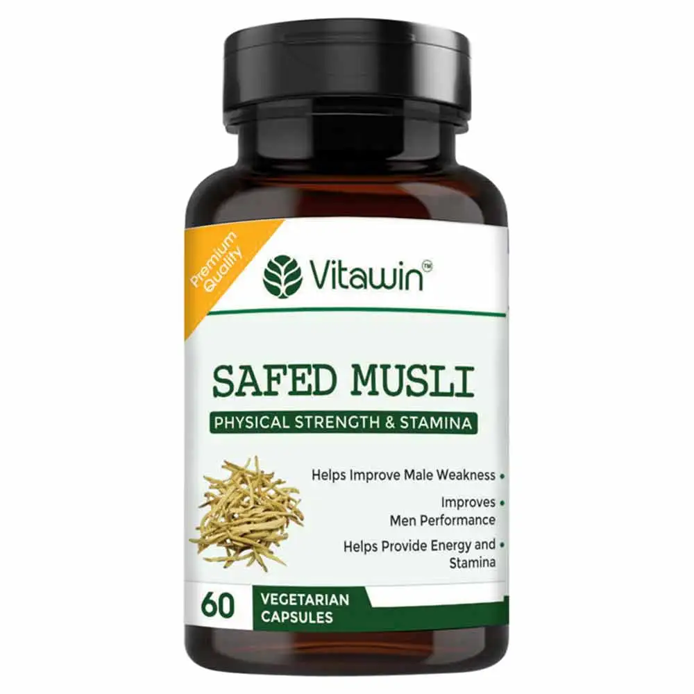 VITAWIN Safed Musli,  60 capsules