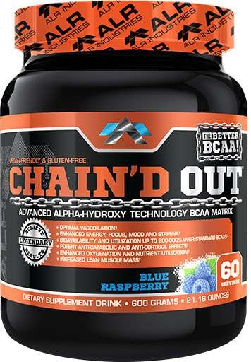 Chain'd Out, By ALRI, Blue Raspberry, 60 Servings,