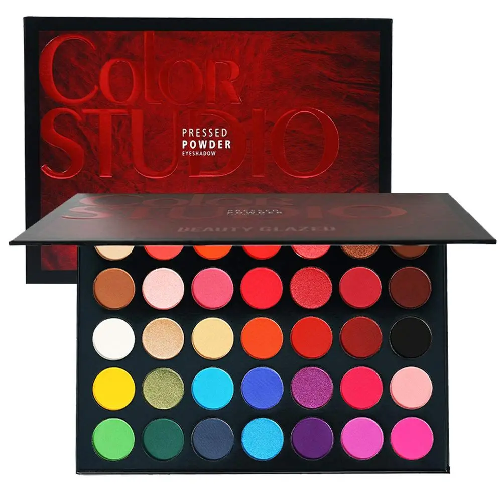 Beauty Glazed Color StudioA Pressed Powder Eyeshadow - 63 gm